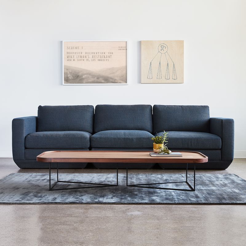 The Odeon Bed in Walnut